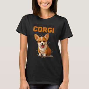 Camiseta Anatomía de una anatomía de cachorros Corgi Corgi