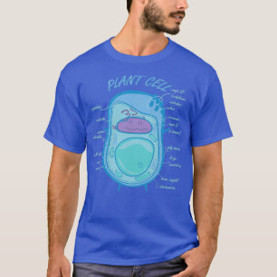 Camiseta Anatomía De Una Biología De Células Vegetales