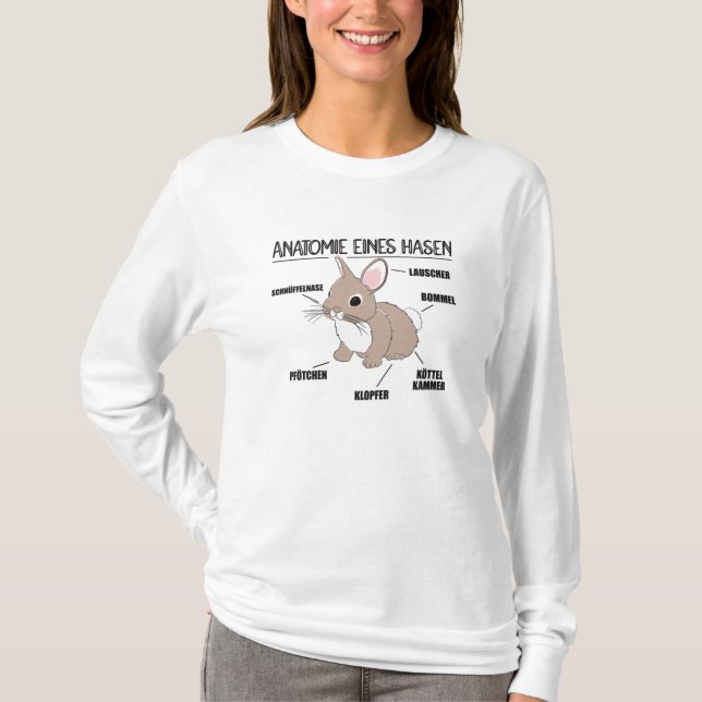 Camiseta Anatomía De Una Explicación De Un Divertido Pañuel (Anverso)
