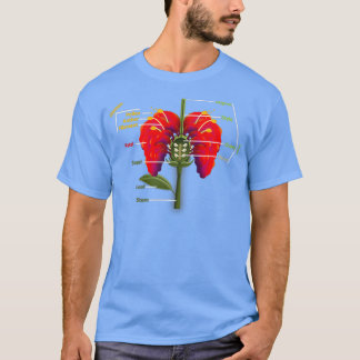 Camiseta Anatomía de una flor