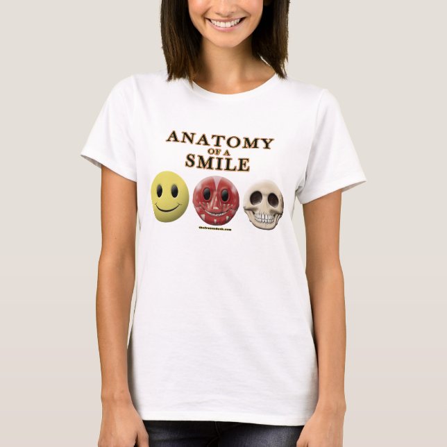 Camiseta Anatomía de una sonrisa (Anverso)