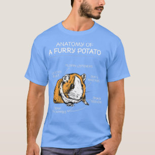 Camiseta Anatomía Del Laboratorio De Patata De Muerte Masco