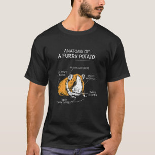 Camiseta Anatomía Del Laboratorio De Patata De Muerte Masco