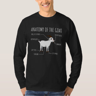 Camiseta Anatomía Del Niño De La Cabra