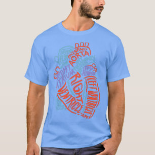 Camiseta Anatomía Del Regalo Del Médica De Órganos Anatómic
