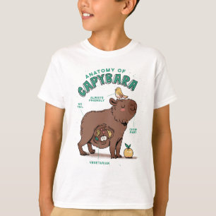 Camiseta Anatomía Divertida del Carpincho