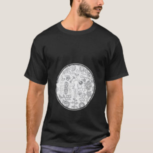 Camiseta Anatomía femenina Biología de la Ciencia Humana
