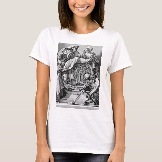 Camiseta Anatomia por y ricercata de intelligenza del (Anverso)