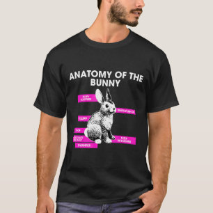 Camiseta Anatomy Bunny Rabbit
