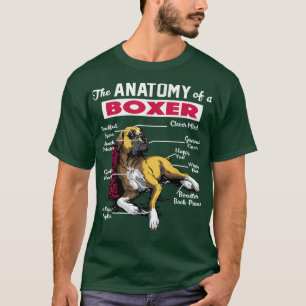 Camiseta Anatomy of a Boer Dog   Funny  for Boer lover 