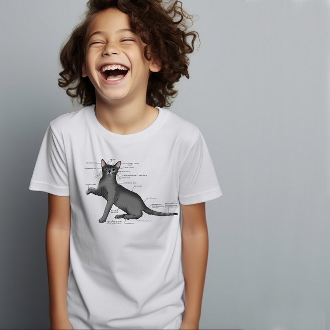 Camiseta Anatomy of a Cat (Subido por el creador)