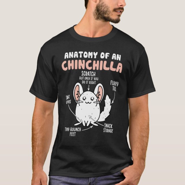 Camiseta Anatomy Of A Chinchilla (Anverso)