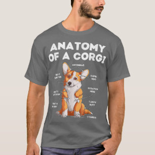 Camiseta Anatomy of a Corgi 
