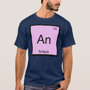 Camiseta Anaya Nombre Química Elemento Tabla Periódica