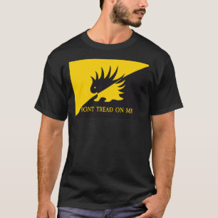 Camiseta Ancap Porcupine Gadsden Flag Parody Don&X27;T Trea