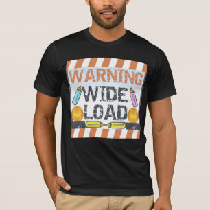 Camiseta ancha de la maternidad de la carga