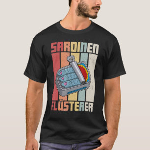 Camiseta Anchoas de sardina platos de pescado cocina de pes