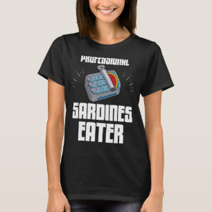 Camiseta Anchoas de sardina platos de pescado cocina de pes