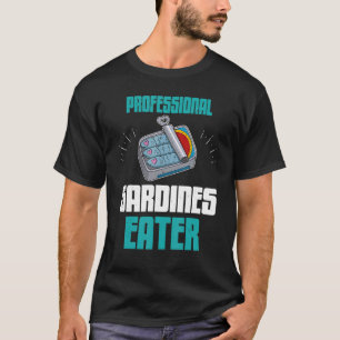 Camiseta Anchoas de sardina platos de pescado cocina de pes