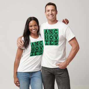 Camiseta Anchoas, delicioso aderezo para ensaladas
