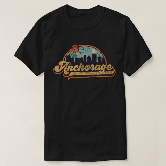 Camiseta Anchorage, Alaska (Diseño del anverso)