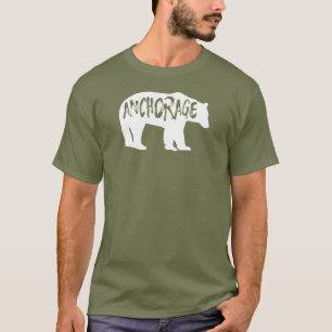 Camiseta Anchorage Alaska Bear