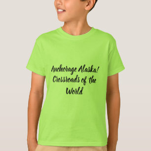 Camiseta Anchorage Alaska Crossroads