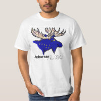 Anchorage Alaska marca valor tee