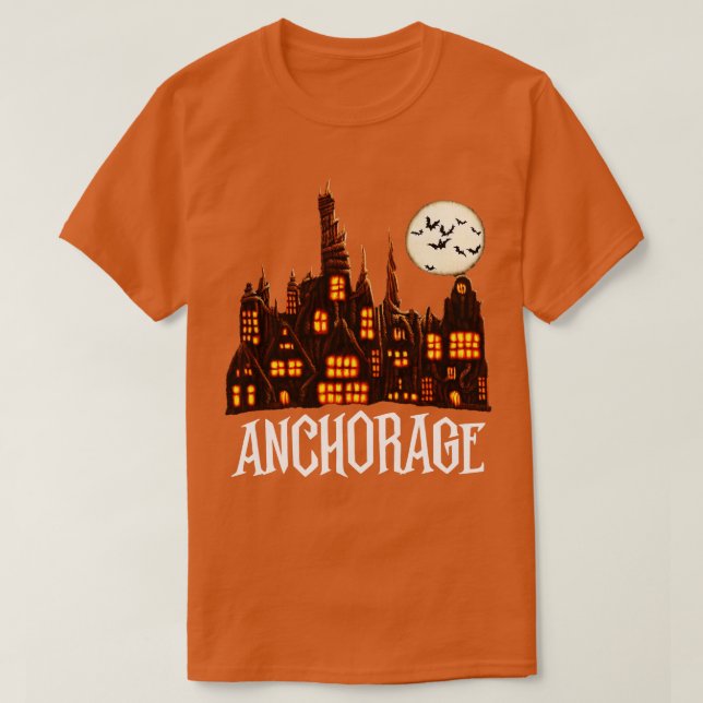 Camiseta Anchorage Halloween (Diseño del anverso)