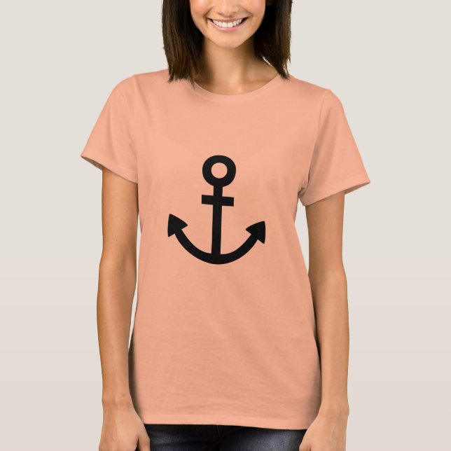 Camiseta Anchors Aweigh (Anverso)