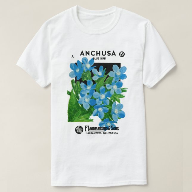 Camiseta Anchusa (Diseño del anverso)