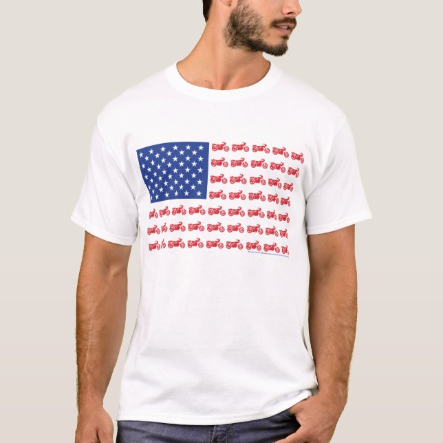 CAMISETA ANCIANO-BIKE-FLAG-2-TEE (Anverso)