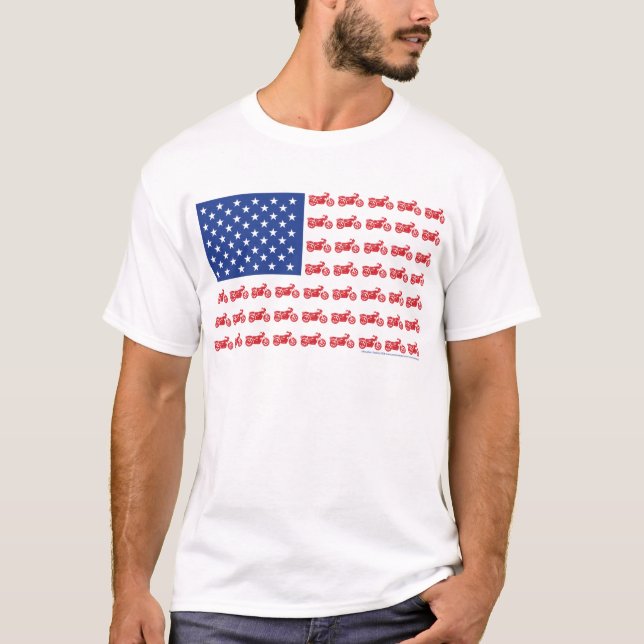 CAMISETA ANCIANO-BIKE-FLAG-2-TEE (Anverso)