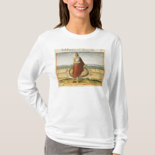 Camiseta Anciano de Pomeiooc en una ropa del invierno