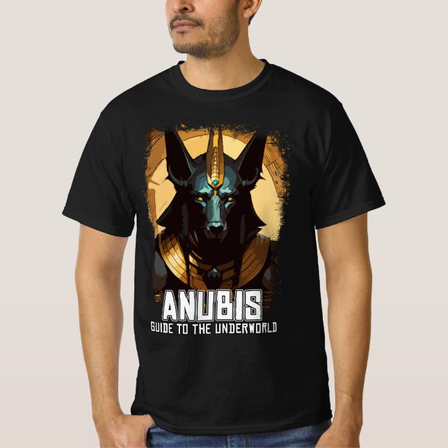 Camiseta Anciano Dios Egipcio de la Muerte (Anverso)