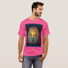 Camiseta Anciano Egipto Faraón Tutankhamun Máscara de Oro T