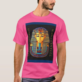 Camiseta Anciano Egipto Faraón Tutankhamun Máscara de Oro T