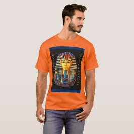 Camiseta Anciano Egipto Faraón Tutankhamun Máscara de Oro T