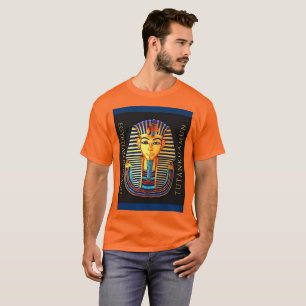 Camiseta Anciano Egipto Faraón Tutankhamun Máscara de Oro T