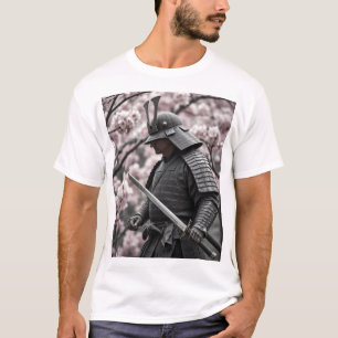 Camiseta Anciano Samurai - Un tributo al carbón vegetal a l