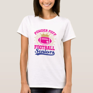 Camiseta Ancianos del fútbol de la boquilla en polvo