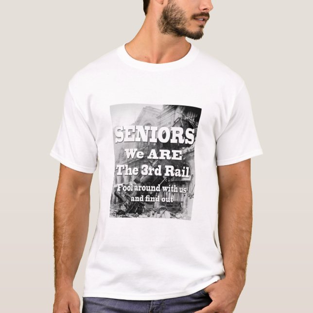 Camiseta Ancianos Somos El Tercer Tren (Anverso)