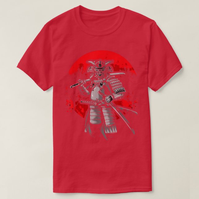 Camiseta Ancient Japanese warrior Samurai T-Shirt (Diseño del anverso)