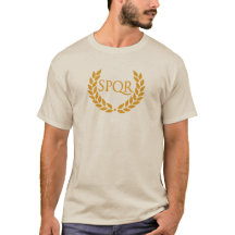 Ancient Rome SPQR Laurel Wreath - Roman Empire