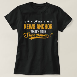 Camiseta Ancla de noticias