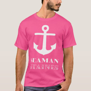 Camiseta Ancla de Staines Marinero Naval Divertido