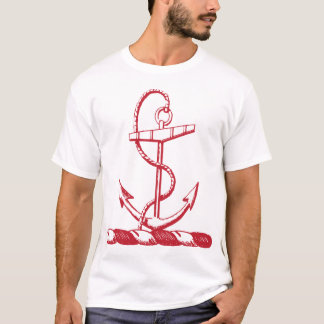 Camiseta Ancla del vintage