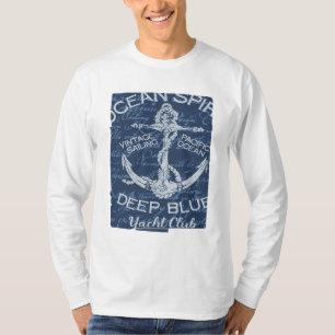 Camiseta Ancla marítima - Paraíso Náutico Club de Yates