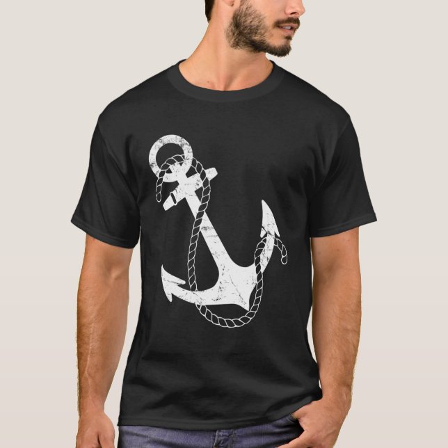 Camiseta Ancla náutica (Anverso)