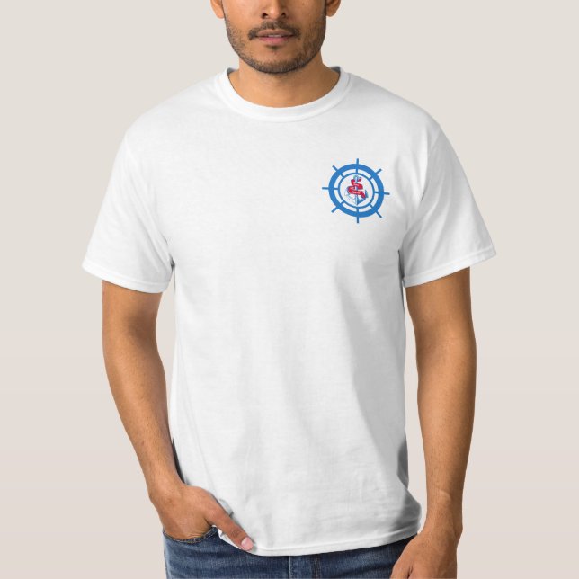 Camiseta Ancla y volante (Anverso)